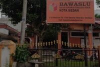 Kantor Bawaslu Kota Medan.