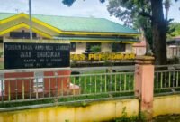 Kantor Dinas Pendidikan dan Pengajaran (P dan P) Kabupaten Langkat.