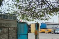 Pabrik pengolahan buah kelapa sawait PT Mulia Tani Jaya (MTJ) di Kecamatan Padang Tualang, Langkat.