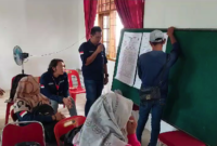 Rekapitulasi penghitungan suara Pemlu 2024 di Kecamatan Hinai.