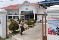 Kantor Cabang Kejaksaan Negeri (Cabjari) Langkat di Brandan.