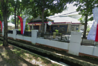 Kantor Dinas PUPR Kabupaten Langkat di Kelurahan Kwala Bingai, Kecamatan Stabat, Langkat.