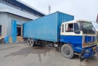 Gudang Bulog Stabat berkapasitas 1000 ton di Desa Ara Condong, Kecamatan Stabat, Langkat.