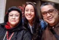 Rahayu Effendi ibunda Dede Yusuf beberapa saat lalu. (foto : int)