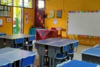 Ruang kelas sekolah dasar (SD).