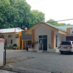 Kantor Dinas Kesehatan Kabupaten Langkat di Kelurahan Kwala Bingai, Kecamatan Stabat, Langkat