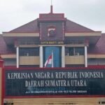 Mapolda Sumatera Utara di Jl SM Raja, Medan