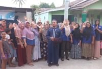 Warga Dusun Mulia Bakti, Desa Karang Rejo, Kecamatan Stabat, Langkat berterima kasih atas bantuan Pimpinan DPRD Sumut RIcky Anthony.