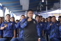 Ketua Brigade KOMBAT Sumut Soni Mario Tamba.