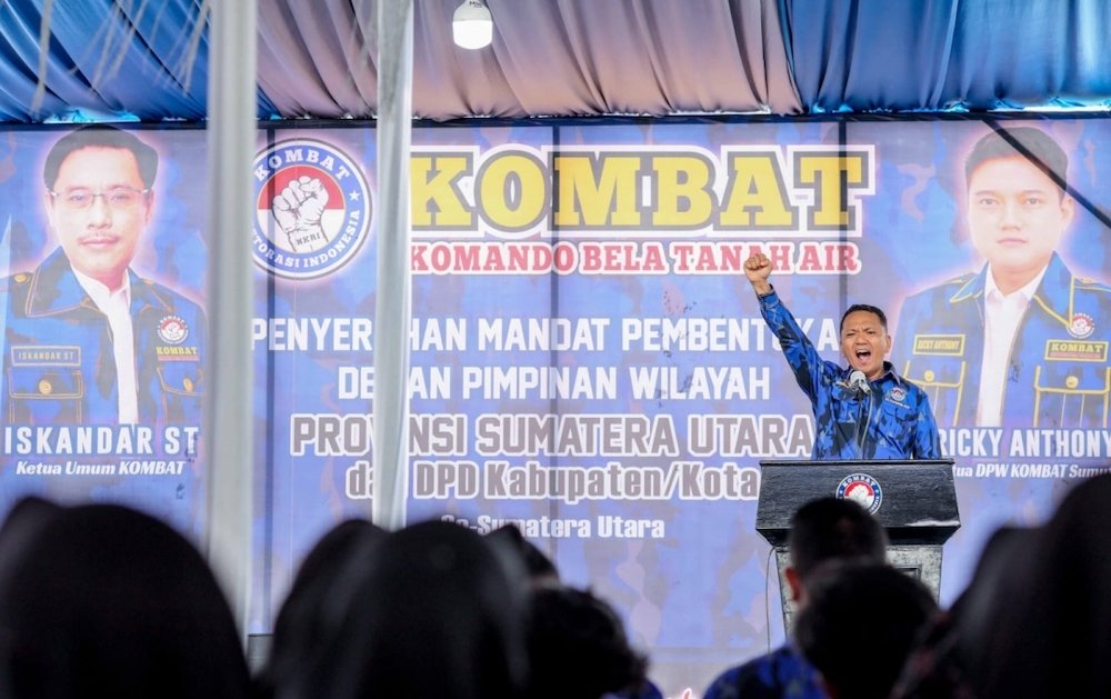 Ketua KOMBAT Medan Samsir Pohan
