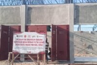 Kopdeskel Merah Putih di Desa Baru Pasar VIII yang diduga mencuri tengangan arus listruk PLN.