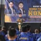 Ketua DPW KOMBAT Sumut memberi arahan dalam kegiatan konsolidasi dengan DPD KOMBAT Langkat.
