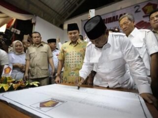 Ilustrasi Probowo saat peresmian (Photo: google)