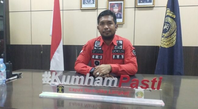 Kepala LPN Kelas IIA Langkat Kemenkumham Sumut Parlingan Siregar
