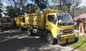 Sopir truk gruduk Polres Langkat