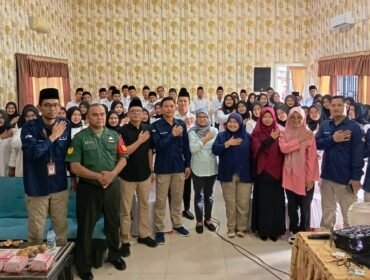 Pelantikan KPPS Desa Mangga Kec. Stabat yang dihadiri Komisioner KPU Langkat Magfirah Fitri Menjerang