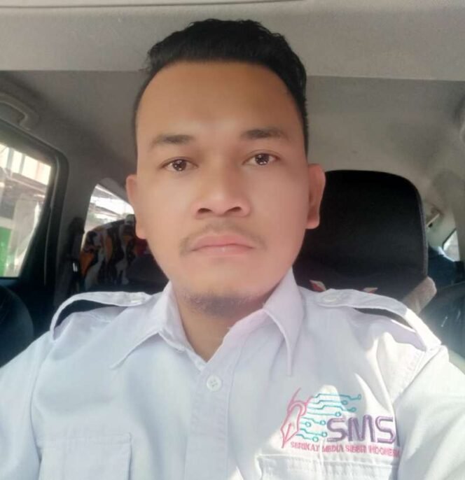 
Ketua SMSI Deli Serdang, Edison Tamba