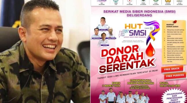 Ketua Pembina SMSI Deliserdang H Musa Rajekshah SSos MHum