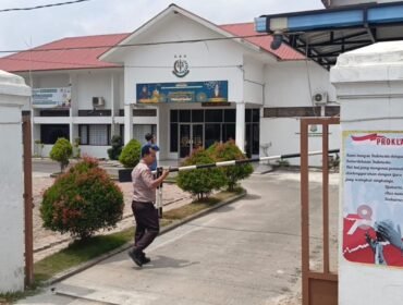 Kantor Cabang Kejaksaan Negeri (Cabjari) Langkat di Brandan.