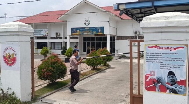 Kantor Cabang Kejaksaan Negeri (Cabjari) Langkat di Brandan.