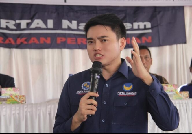 
Ricky Anthony, politisi muda dari Partai NasDem