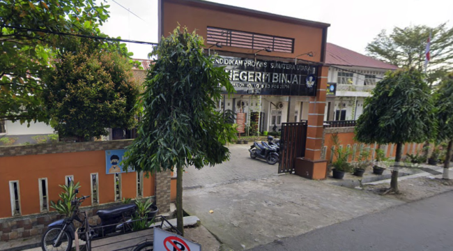 Sekolah SMAN 1 Binjai.