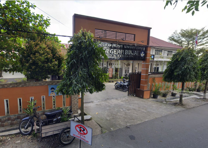 
Sekolah SMAN 1 Binjai.