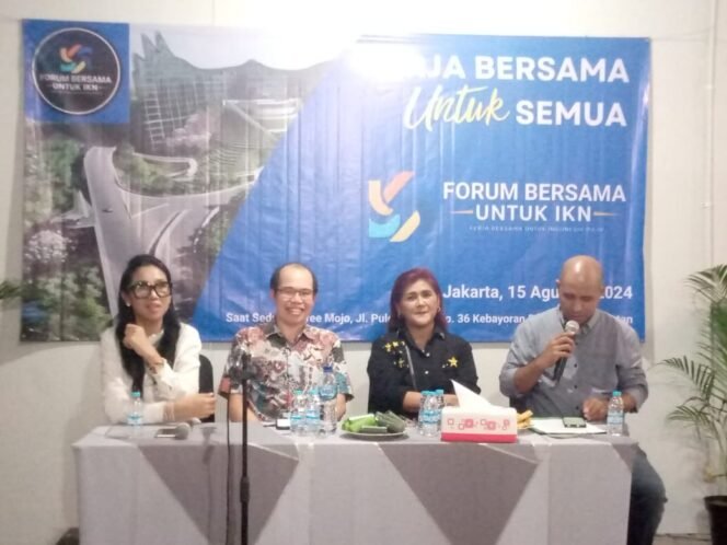 
FORSAIKN menggelar konferensi pers, Kamis 15 Agustus 2024 di Jakarta Selatan.