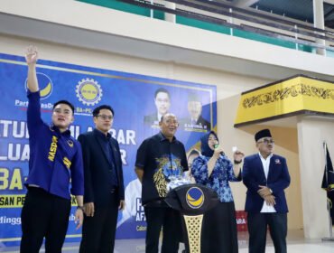 DPRD Sumut Ricky Anthony (BAPERA) Langkat Ricky Anthony dan Ketua DPW NasDem Sumut komit dukung Pasangan SATRIA.