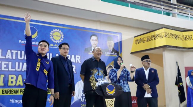 DPRD Sumut Ricky Anthony (BAPERA) Langkat Ricky Anthony dan Ketua DPW NasDem Sumut komit dukung Pasangan SATRIA.