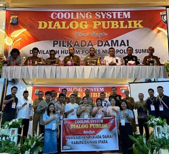 
Gelar Cooling System Dialog Publik, Polres Nias Siap Wujudkan Pilkada Damai 2024