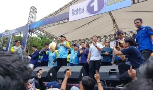 Kampanye Akbar Paslon SATRIA di Alun-alun T Amir Hamzah Stabat, Langkat dihadiri puluhan ribu pendukung