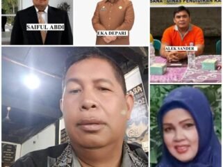 Lima tersangka dugaan kecurangan kasus PPPK Guru tahun 2023 Langkat, dua diantaranya sudah ditahan.