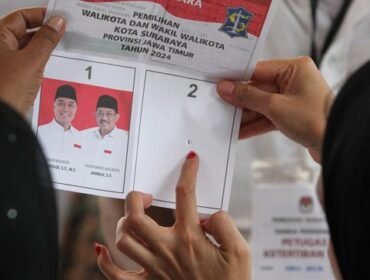 Pilkada Surabaya, 1 paslon melawan kotak kosong. (foto: ist)
