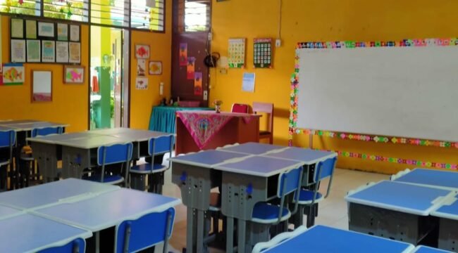 Ruang kelas sekolah dasar (SD).
