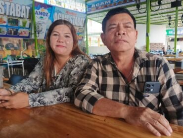 Sekretaris PUSKUD Sumut Ir Pandapotan Simanjuntak memberikan keterangan pers kepada awak media.