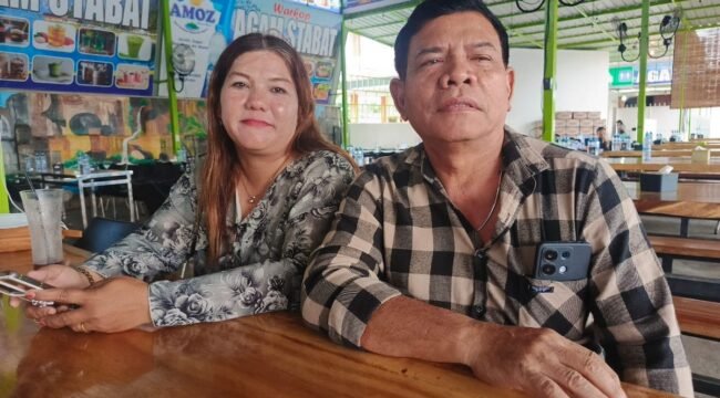 Sekretaris PUSKUD Sumut Ir Pandapotan Simanjuntak memberikan keterangan pers kepada awak media.