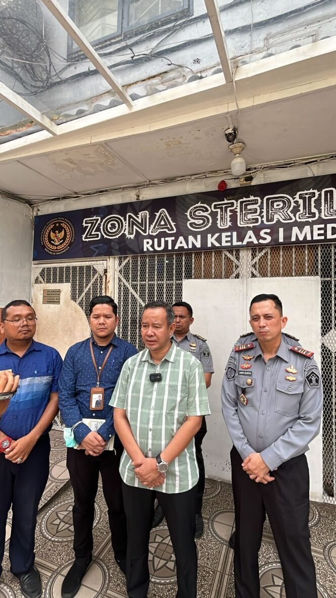 
Rutan I Medan Terima Kunjungan Ombudsman RI Perwakilan Prov. Sumut