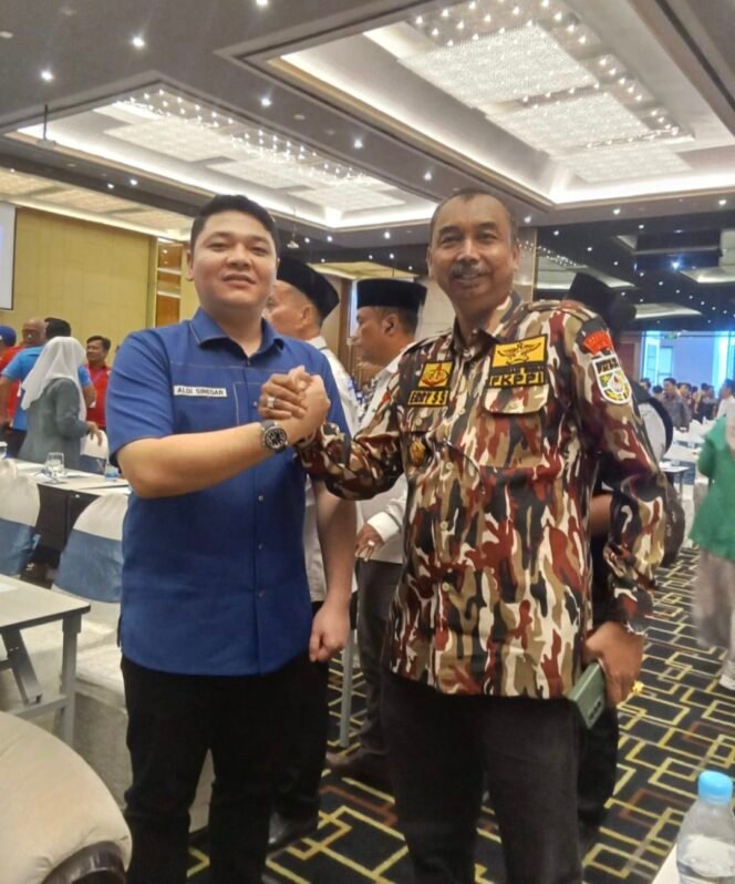 
Ketua PD II GM FKPPI Sumut Ir Erry Sukartono Ucapkan Selamat atas Terpilihnya Aldi Syahputra Siregar Pimpin KNPI Sumut