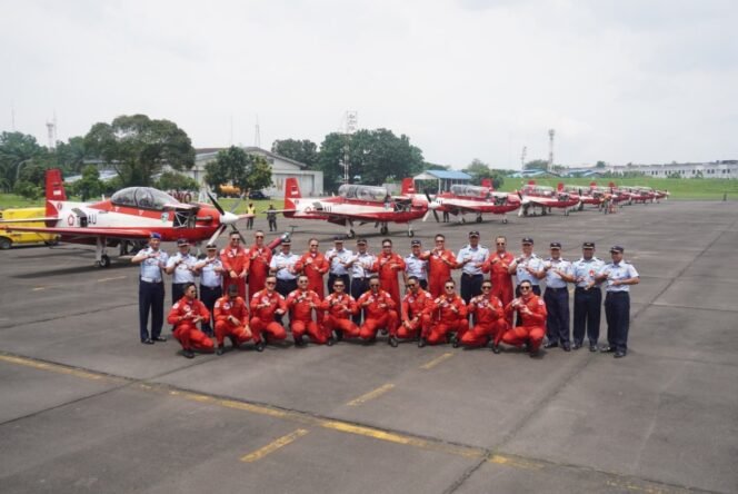 
Lanud Soewondo Sambut Kedatangan Jupiter Aerobatic Team Tampil LIMA 2025 di Malaysia