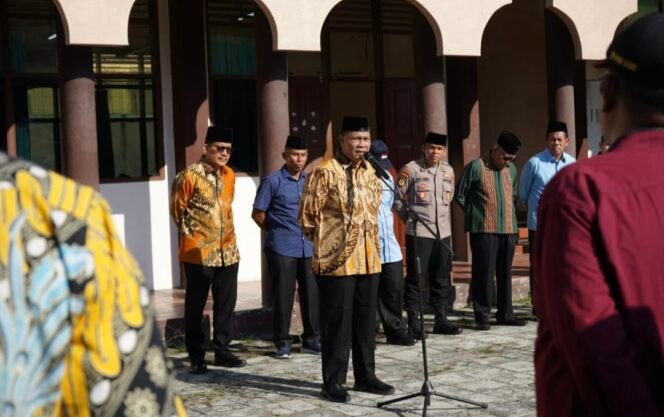 
Pimpin Apel, Pesan Ketua PPIH: Ikhlas, Jujur, Bersemangat