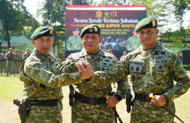 
Pangdivif 2 Kostrad Pimpin Sertijab Danmenarmed 2 Kostrad