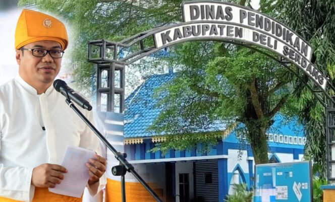 
Dinas Pendidikan Deli Serdang dan Bupati dr H Asri Ludin Tambunan.
