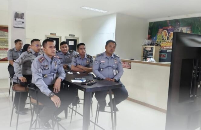 
Rutan Labuhan Deli Ikuti Rapat Anev Pembinaan Kinerja, Tegaskan Komitmen Penguatan Pengamanan