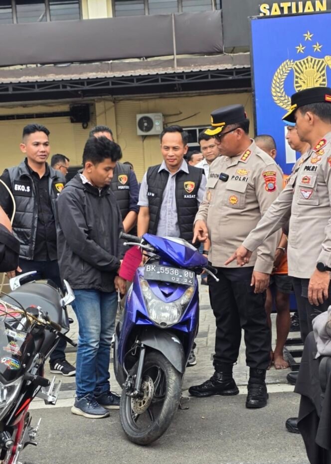 
Masuk TO, 7 Maling Motor Ditembak Unit Resmob Polrestabes Medan karena Melawan saat Ditangkap
