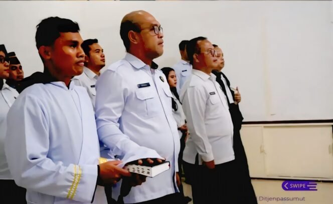 
Erwin Simangunsong Dilantik Jadi PKP Madya di Ditjenpas Sumut