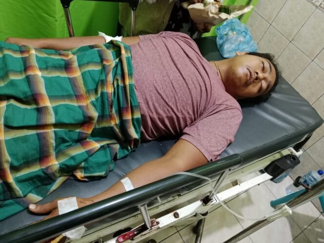 
Tambar PA yang terbaring di RSUD Djoelham Binjai.