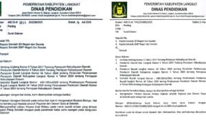 SE Disdik Langkat terkait mengenakan Busana Melayu bagi siswa SD dan SMP setiap hari Jumat